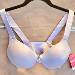 New SPANX Bra-llelujah Full Coverage Underwire Bra 34C front closure.
